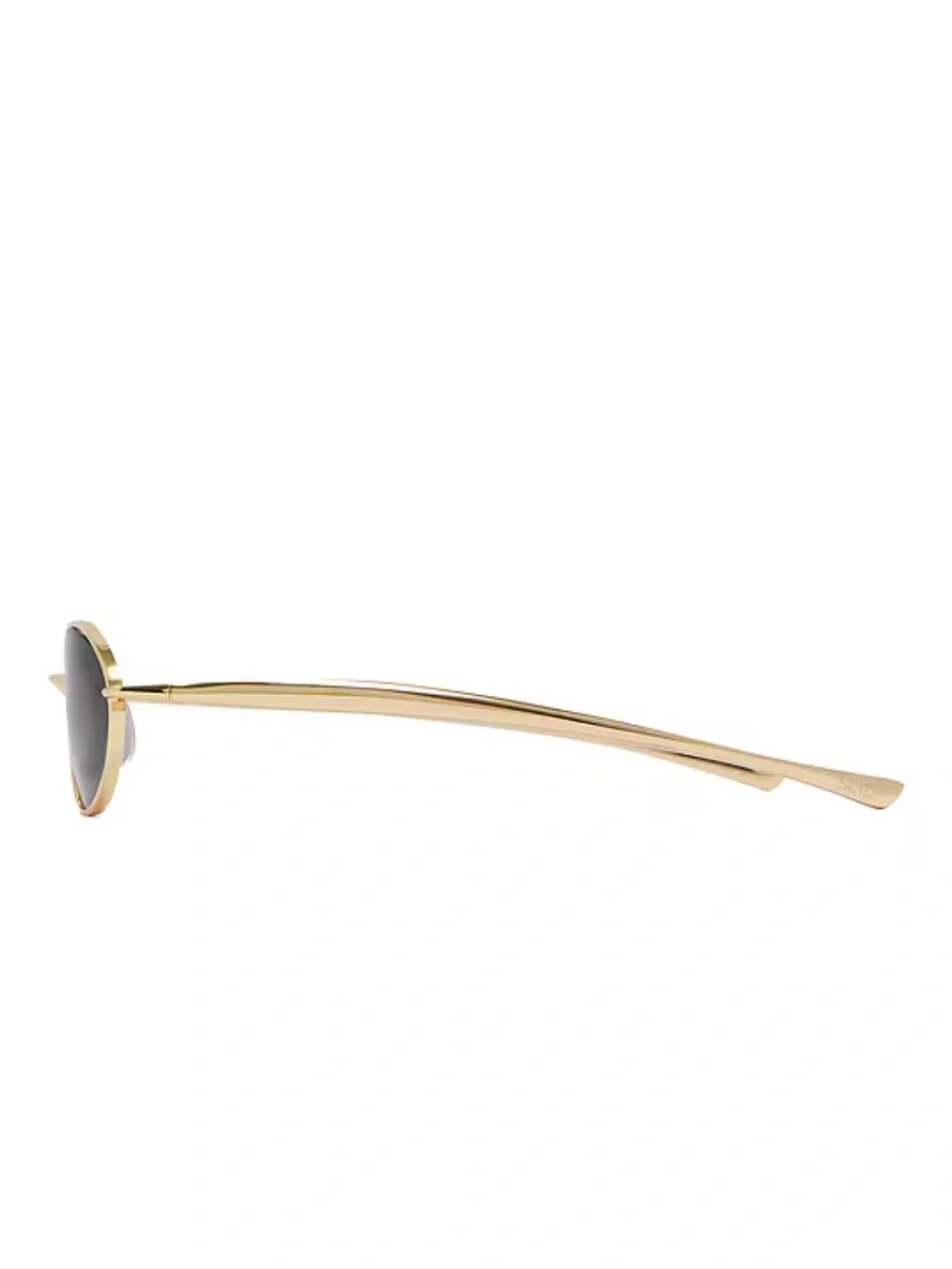 Banbe Revolve The Cruz Sunglasses in Gold & Smoke NWT (Case Flawed)